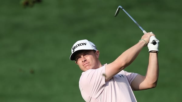 Conor Purcell carded an eagle on the 17th on Saturday