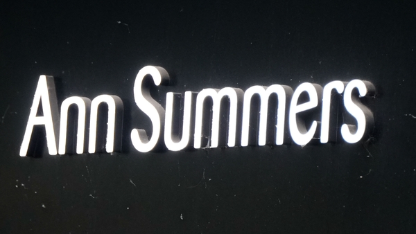 Ann Summers (Ireland) Ltd reduced the number of shops it operates here from three to two last year