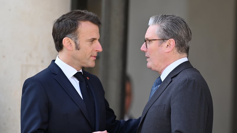 The French President Emmanuel Macron and British Prime Minister Keir Starmer appear determined to show that there is momentum