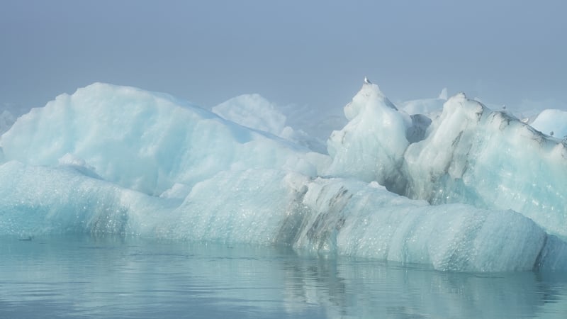 Combined Arctic and Antarctic sea ice cover plunged to a record low in February