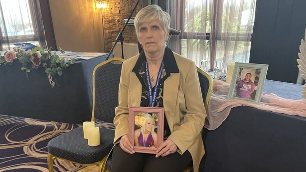 Marie O'Brien, mother of three, lost her youngest child in a road traffic collision
