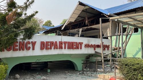 Lorg an chreatha talún i bpríomhchathair Mhaenmar, Naypyidaw