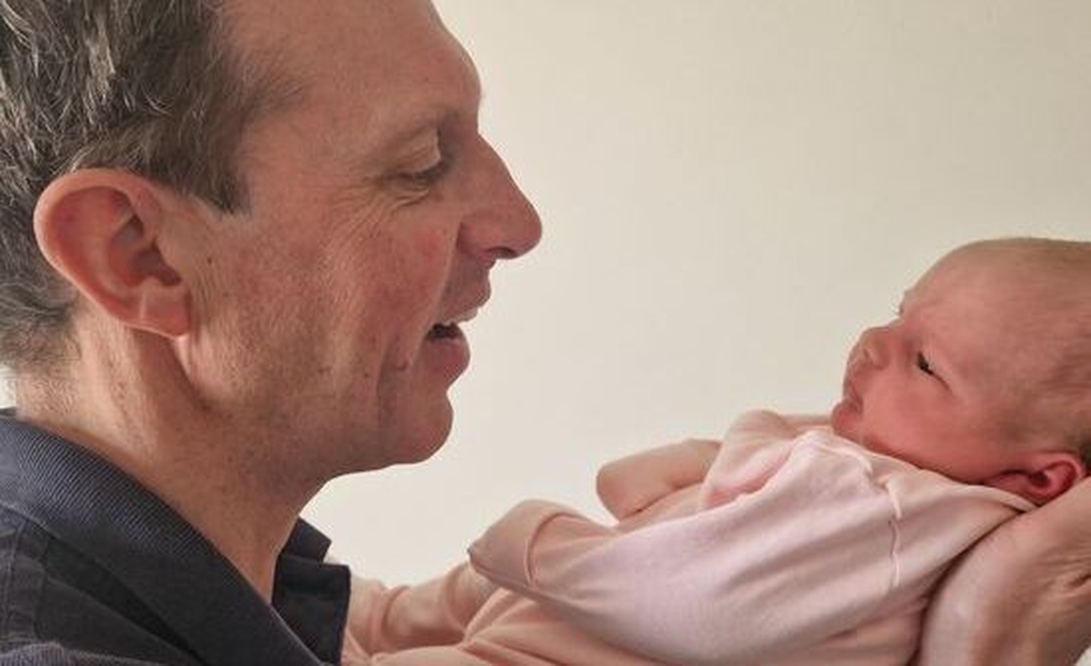 Darragh McCullough's baby joy after surrogacy journey