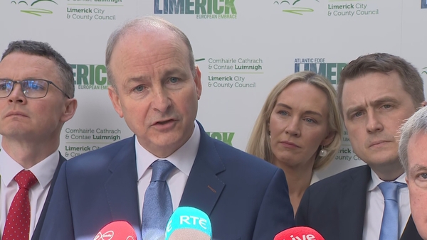 Taoiseach Micheál Martin said 'tariffs are bad for the world economy and a trade war will be very bad for the world economy'