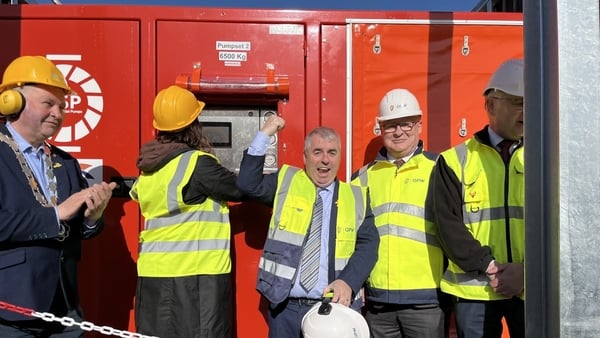 OPW Minister Kevin 'Boxer' Moran who officially switched on the pump today said it was a significant day for the community who had endured years of flooding.