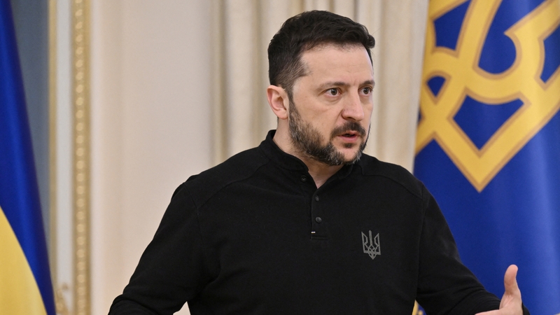 Ukrainian President Volodymyr Zelensky said his government needed to review the text of the draft agreement it received with lawyers