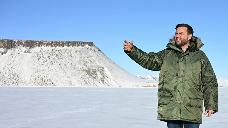 The US vice president said the United States does not have immediate plans to expand US military presence on the ground in Greenland but will invest in resources including additional naval ships