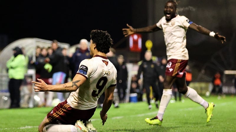 Moses Dyer was the star performer for Galway United as they left the capital with three points