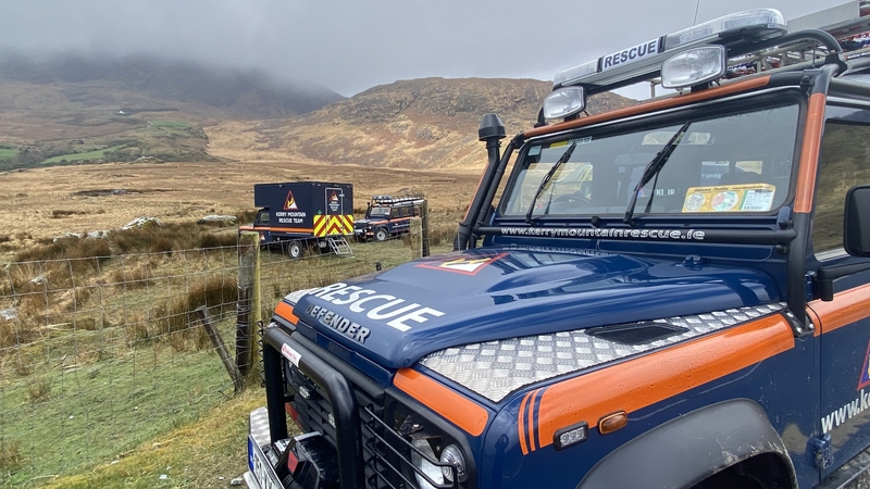 Kerry Mountain Rescue resumed a search of lands between Carrig East in Kenmare and Moll's Gap this morning