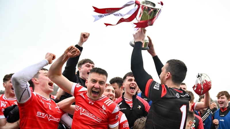 Celebration time for the Louth squad