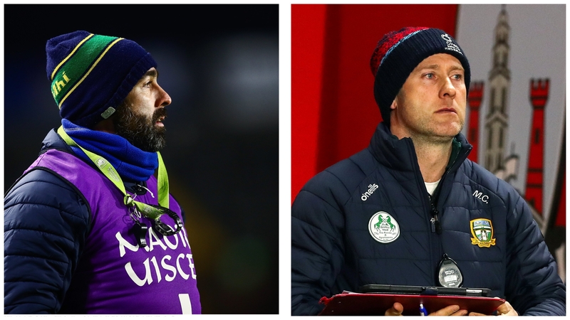 Joe McMahon (L) and Martin Corey have left the Meath set-up