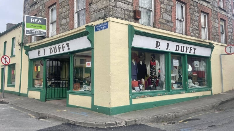 Arnold Mahon took over PJ Duffy's of Mill Street in Tullow on 1 April 1968