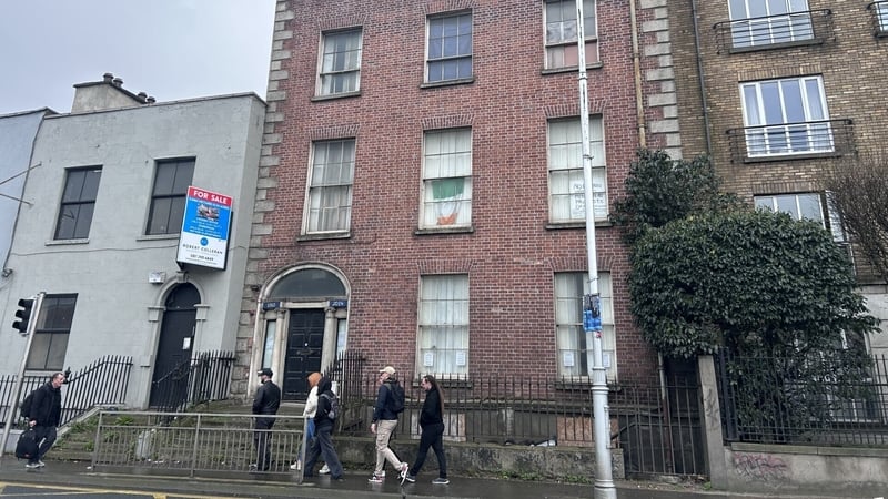 The house at 15 Usher's Island is currently being occupied by anti-immigration protestors
