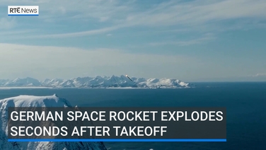 German startup rocket explodes seconds after takeoff in Norway
