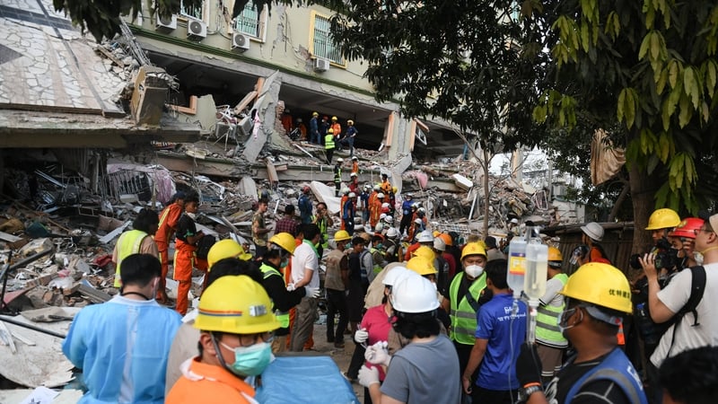Red Cross officials said Myanmar faces a humanitarian crisis