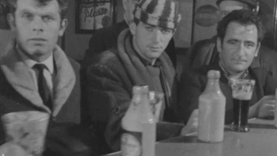 Guinness in the Ritz Bar in Derry (1970)