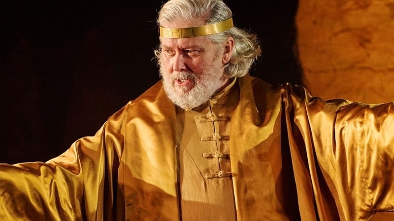 Conleth Hill stars as King Lear at The Gate Theatre (Pic: Ros Kavanagh)
