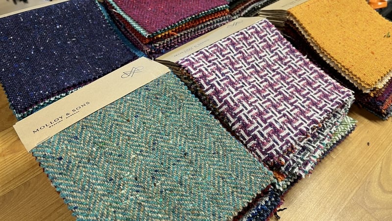 Six generations have been weaving at Molloy & Sons in Ardara, Co Donegal