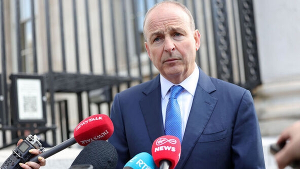Micheál Martin said he deeply regrets the move from Mr Trump and sees 'no justification' for it