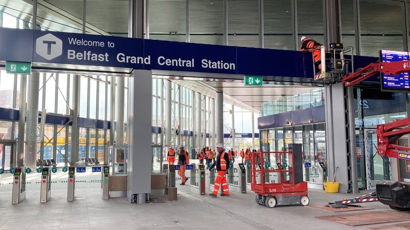 The dual language signage is due to be installed at Grand Central Station
