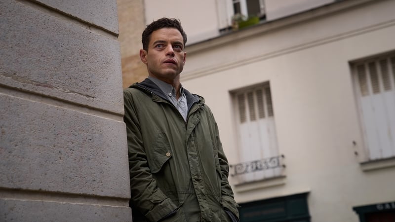 Rami Malek as CIA agent Charlie Heller - The Amateur opens in Irish cinemas on Friday 11 April