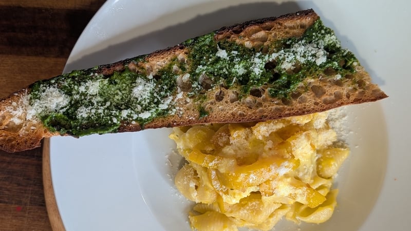 Paul Flynn's pasta with yellow pepper sauce: Today