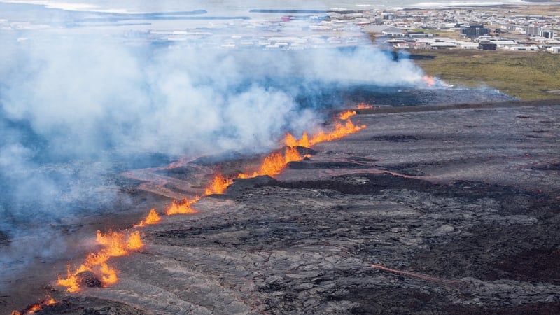 The outbreak penetrated protective barriers close to the Grindavik fishing town, triggering an evacuation of residents who had returned following previous eruptions