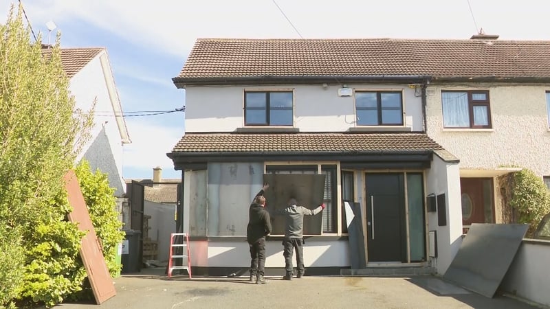 The house on Glin Drive in Coolock has been seized by the CAB