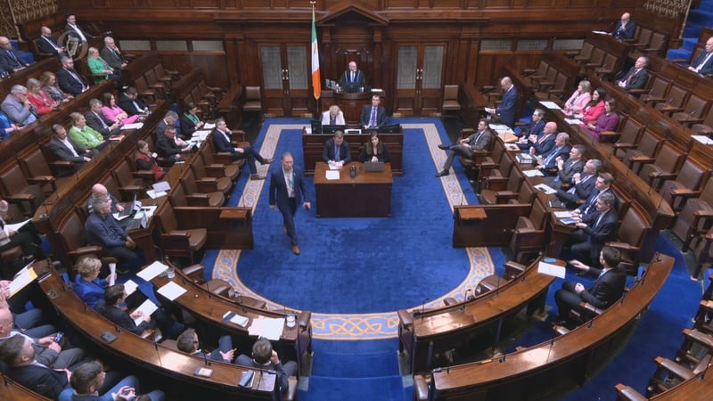 The Coalition's motion of confidence in Ceann Comhairle Verona Murphy was passed by the Dáil - 96 votes to 71