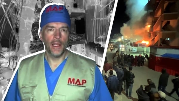 Dr Morgan McMonagle captured what happened after the 23 March attack which killed a reported five people.