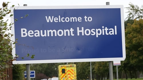 The man is being treated at Beaumont Hospital (Pic: RollingNews.ie)