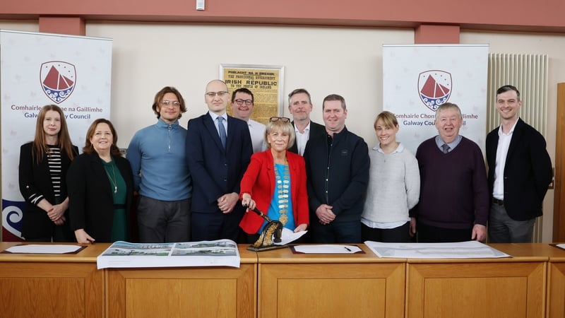 Galway County Council have signed a contract for the delivery of the Dunlo Hill project