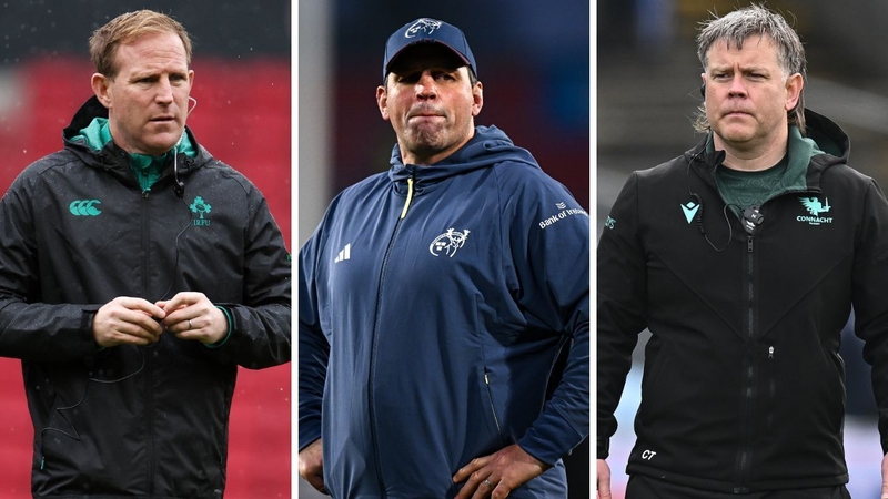 Mike Prendergast, Denis Leamy and Cullie Tucker will assist Paul O'Connell this summer