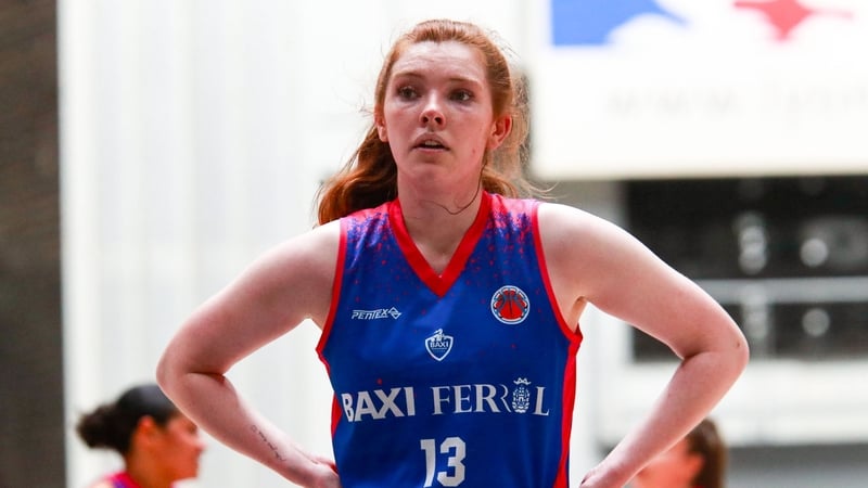 Claire Melia of BAXI Ferrol during the FIBA Women's EURO Cup final defeat to Villeneuve d'Ascq