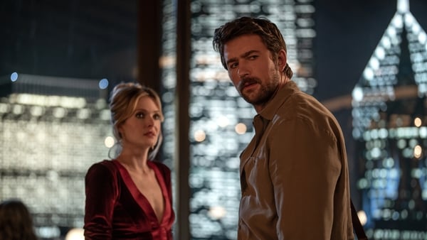 Meghann Fahy and Brandon Sklenar saluted the Irish talent they worked with on Drop