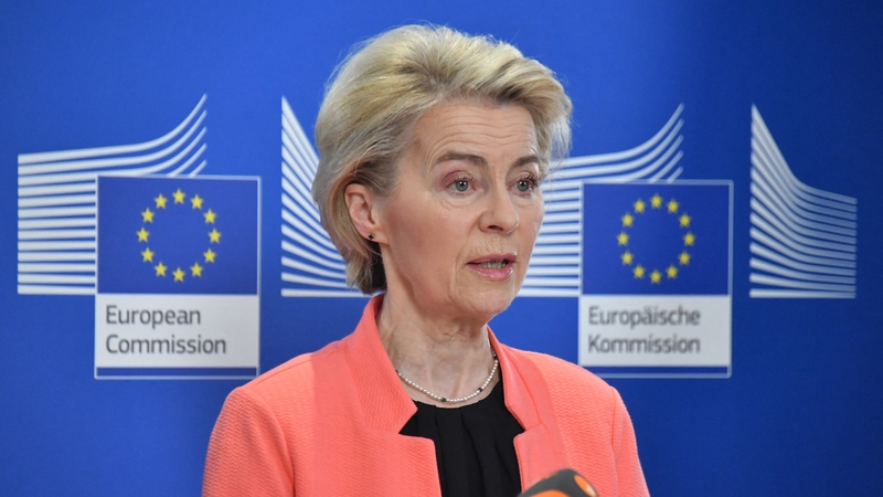 Ursula von der Leyen said Donald Trump's announcement of universal tariffs was a 'major blow to the world economy'