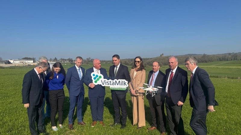 The announcement was made today at the launch of Phase 2 of the VistaMilk Research Ireland Centre in Fermoy.