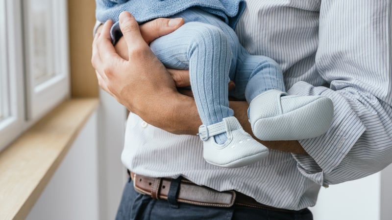 Paternity benefit is paid to fathers for two weeks and must be taken within six months of the birth of a child (Stock image)