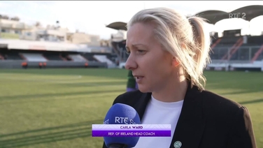 Ward assesses Ireland's 4-0 win in Greece