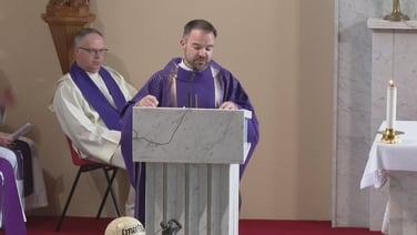 Priest recites 'footballer's prayer' at Mick O'Dwyer funeral