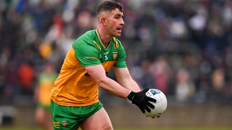 Patrick McBrearty contributed seven points to Donegal's 10-point win over Derry in the preliminary round of the Ulster Championship