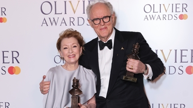 Lesley Manville and John Lithgow win top prizes at Olivier Awards