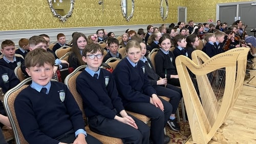 Some of the pupils involved in the initiative