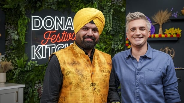 Rajan Singh Chandi and Donal Skehan