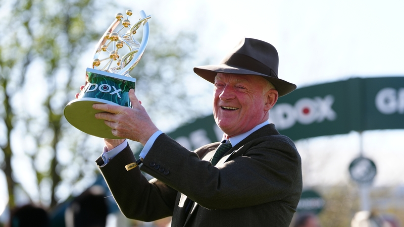 Willie Mullins' remarkable weekend at Aintree thrust him into pole position for the current trainers' championship in Britain