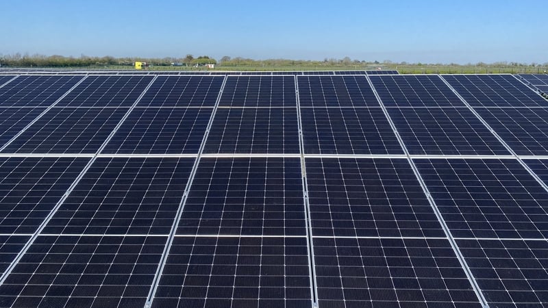 The 15,000 solar panels, on a 28-acre site, are expected to generate up to 9 gigawatt hours of electricity every year