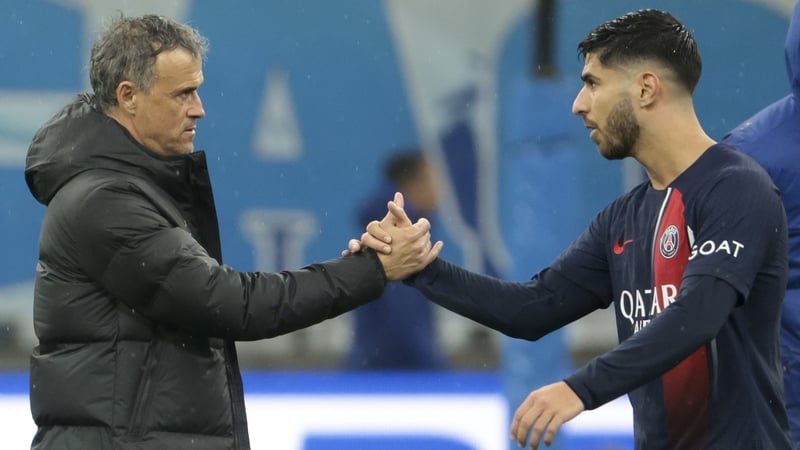 Luis Enrique has coached Marco Asensio at club and international level