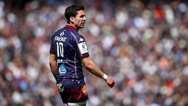 Joey Carbery's contract with Bordeaux-Begles is up in the summer