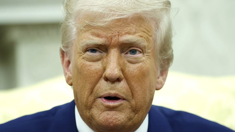 Uachtarán na Stát Aontaithe Donald Trump