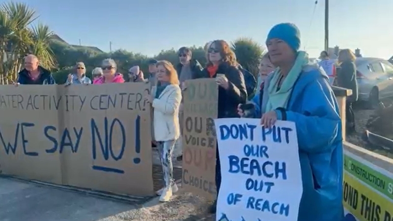 A group of residents say the development will limit access to beach-users